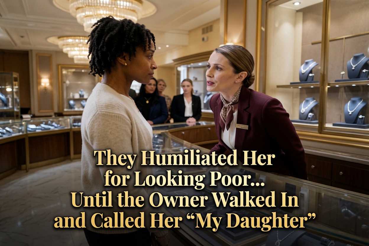 They Humiliated Her for Looking Poor… Until the Owner Walked In and Called Her “My Daughter
